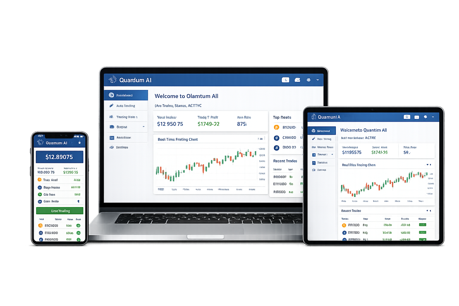Quantum AI Dubai trading platform overlooking the Dubai skyline
